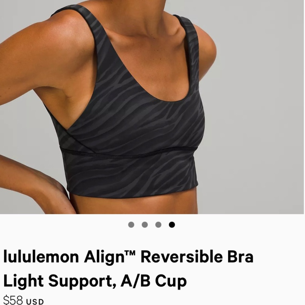 Lululemon align reversible bra